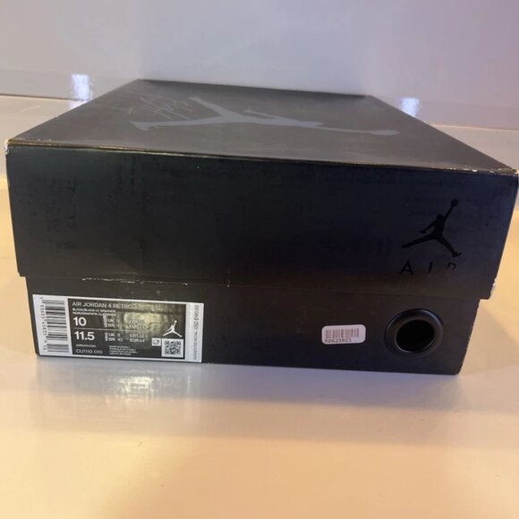 Size 10 - Air Jordan 4 Retro 2020 Black Cat (USED)